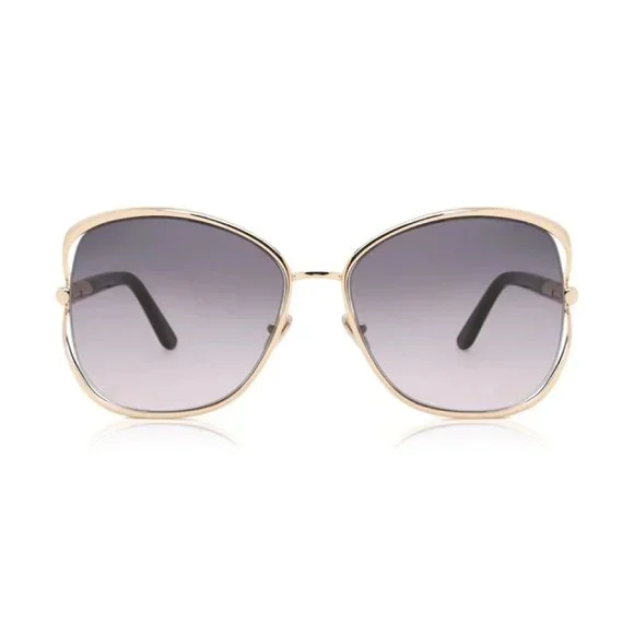 NEW TOM FORD FT1091/S 28B SUNGLASSES TF1091 28B GOLD/SMOKE  display picture 2